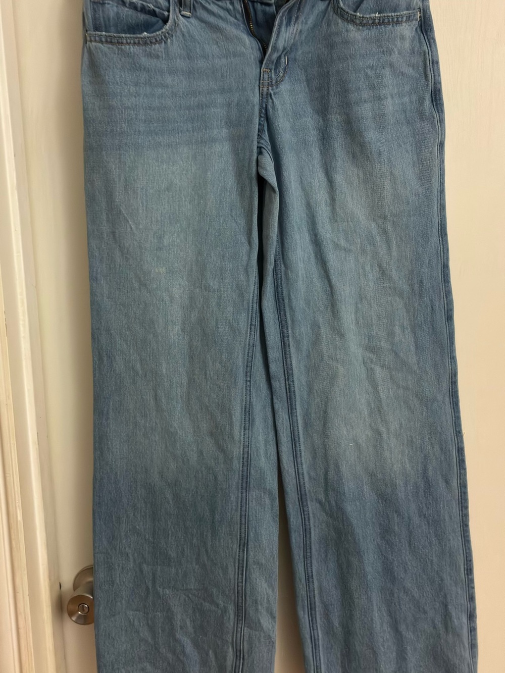 Light Blue women’s Straight-Leg Jeans